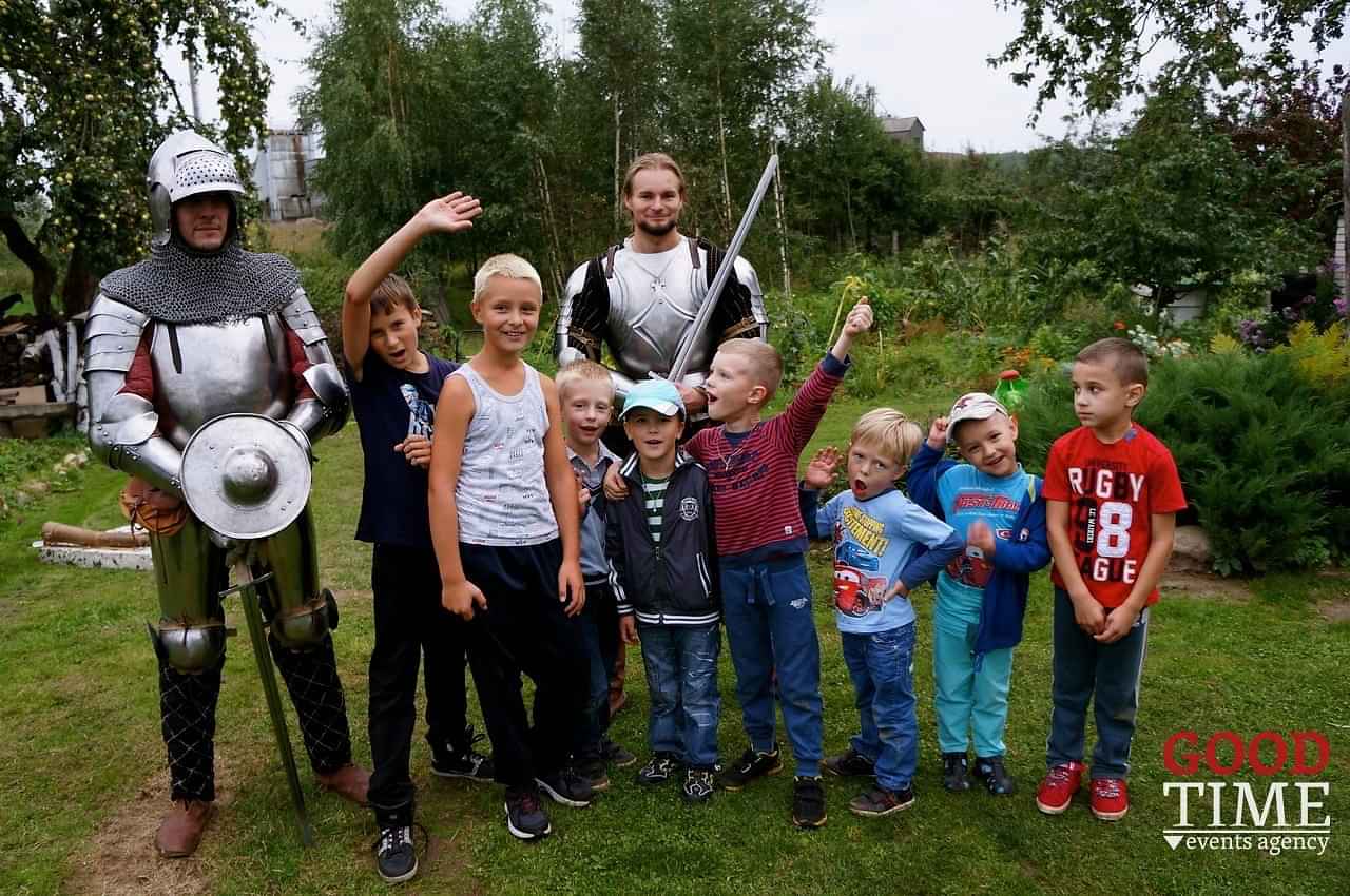 детский праздник на даче