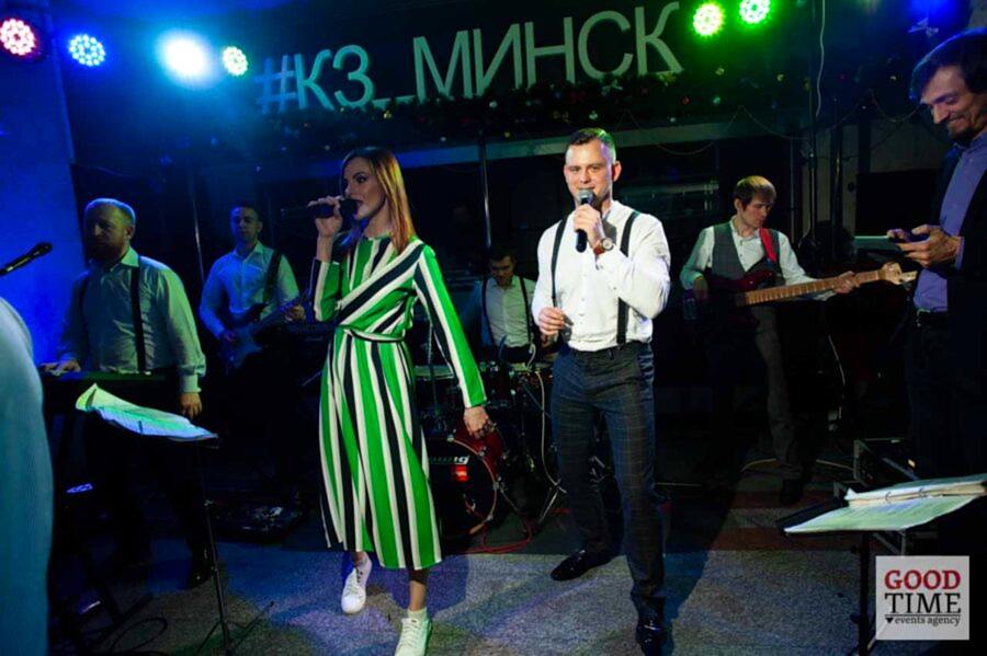 кавер-бэнд на новогоднем корпоративном празднике
