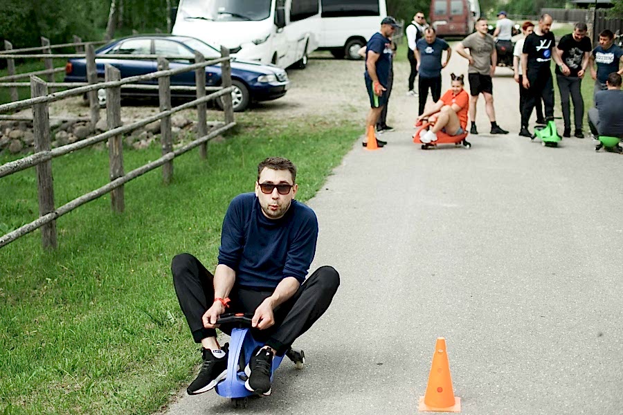 хэндимобиль на тимбилдинг