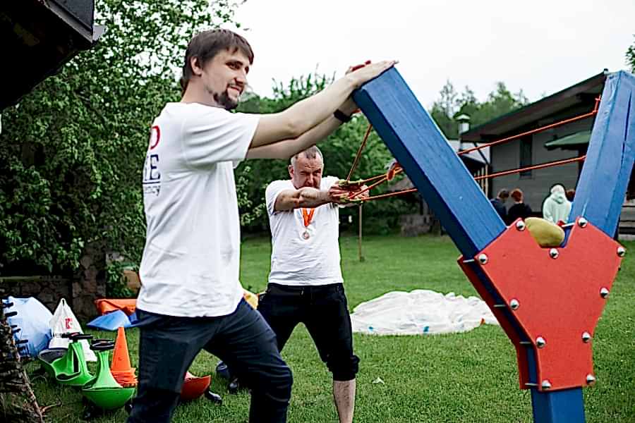 гигантская рогатка