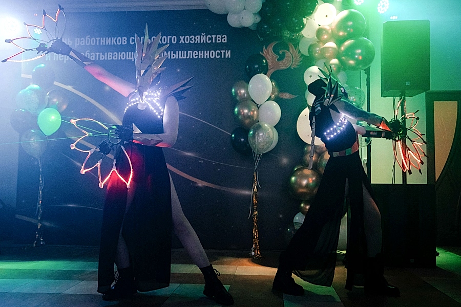 лазерное шоу на корпоративе
